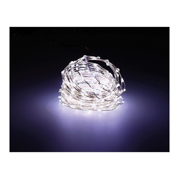 Ljus girlang - GENERIC - Micro Led Extra Dense Blinkande Kallljus - Vit - Utomhus kallt ljus