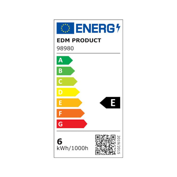 Linjär LED-lampa 78mm R7S 5,5W 600 lm 3200K Varmljus Keramisk Bas EDM 3200K
