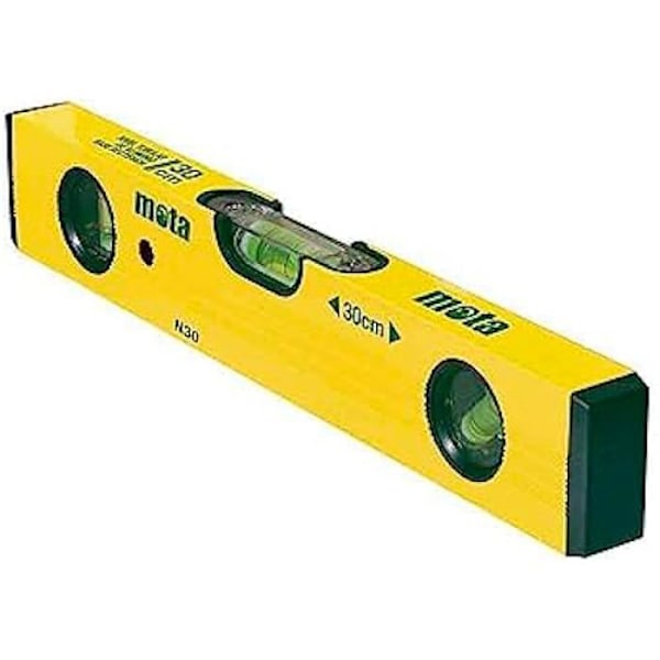 Vattenpass - EDM - N30 - Aluminium 300mm - Lättvikt - Hållbar Flerfärgad