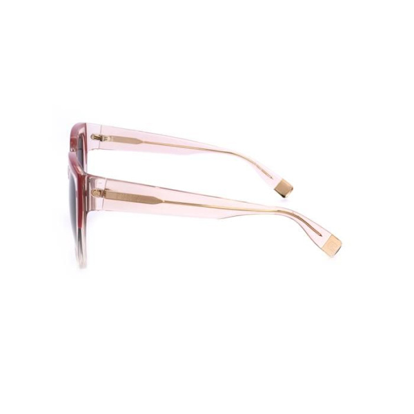 Sunglasses - Furla - SFU695 - Glänsande genomskinlig persika - Skydd 3 - Klassisk ram Glänsande Transp.peach