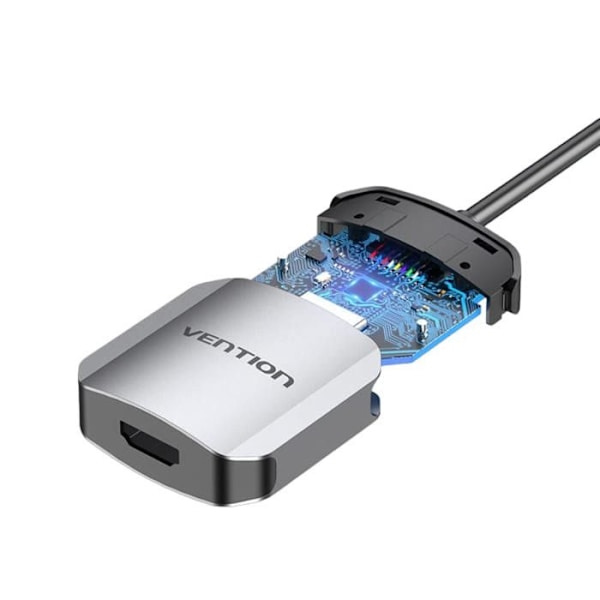 USB-C till HDMI-omvandlare - VENTION - TDEHB - 4K vid 30 Hz - 0,15 m - Silver