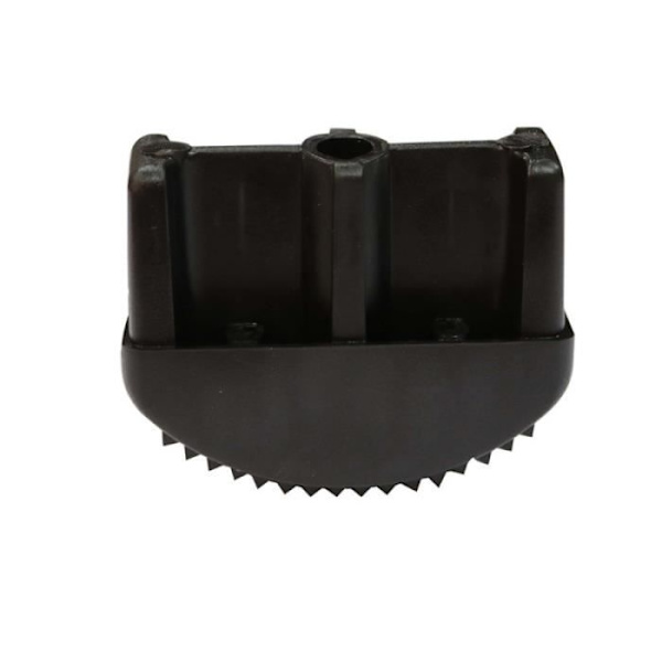 PVC-lock - edm - 58x25mm - Pack om 2 - Referens 75091 - Stegeaccessoar Svart