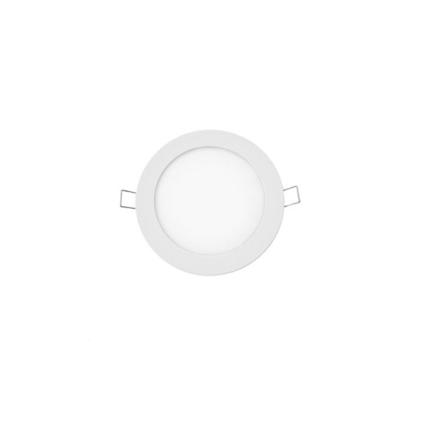 Mini rund LED-spot EDM - 6W - 320lm - 6400K - Vit ram - 31601 Vit