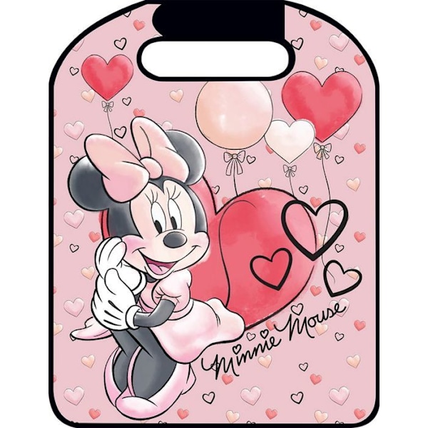 Fyra Fyrkantig Bälte Tataway Skydd för Bilstol i PVC Minnie Mouse
