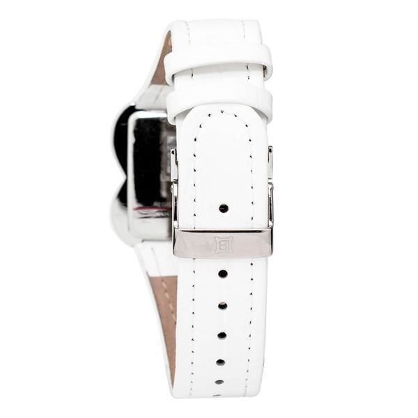 Dammur - Laura Biagiotti - LB0001L-07 - Kvarts - Läder - 33 mm Vit