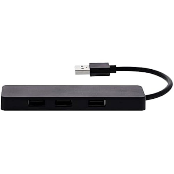 USB Hub - T'nB - 4 USB-A-portar - Självförsörjande - Överföringshastighet 480 Mbps - Svart