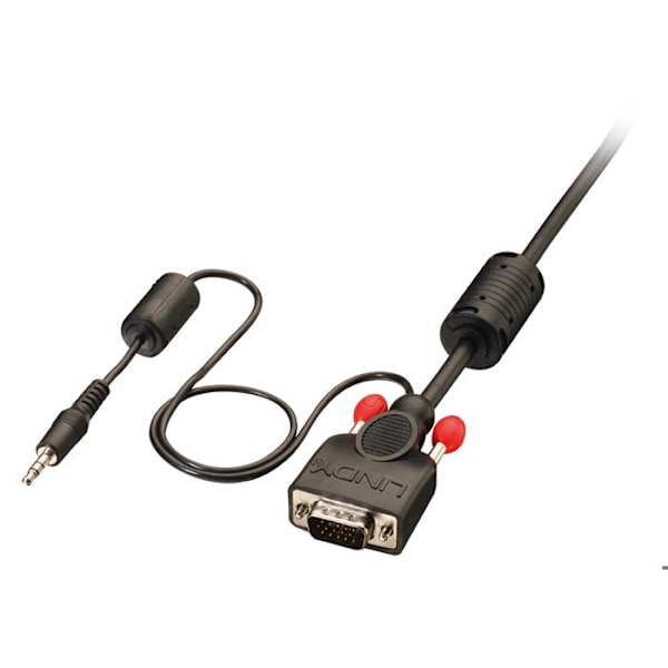 Lindy VGA-kabel med inbyggt ljud 2 m (Import Roya