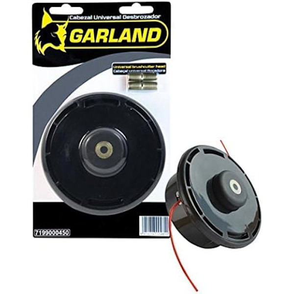 Garland 7199000450 - Garland universalhuvud för röjsåg, svart Svart