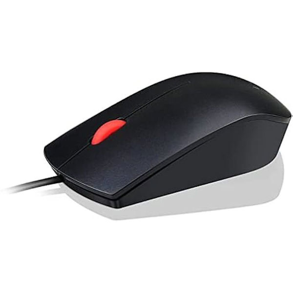 USB-mus - LENOVO - Essential - Svart - 60g - Ergonomisk