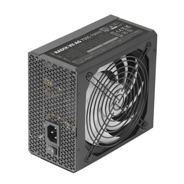 Alimentering ATX - Tacens - Radix VII AG 700S - 700W - 80Plus Silver - Garanti 10 år