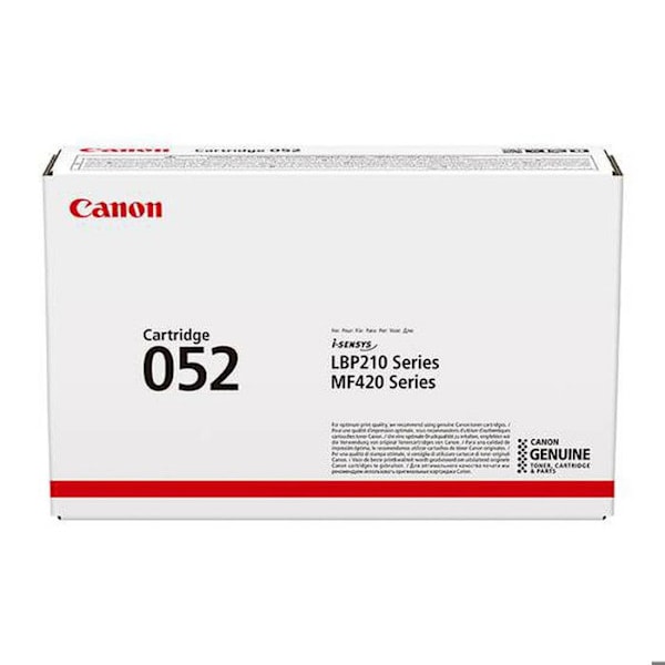 CANON Tonerkassett - 052 Original - Svart