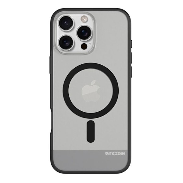 Coque iPhone 16 Pro Max - Incase - Slim Case MagSafe - Svart - Semi-rigid - Elegant Svart