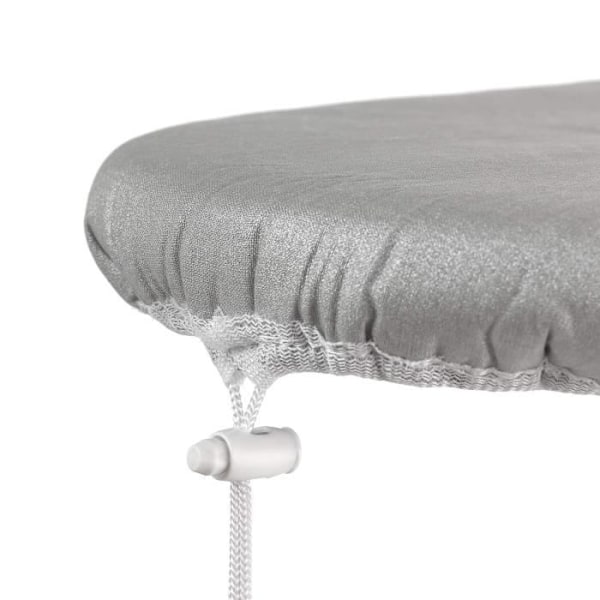 Premium klämma strykbräda överdrag - 130 x 47 cm - vit, grå och blå