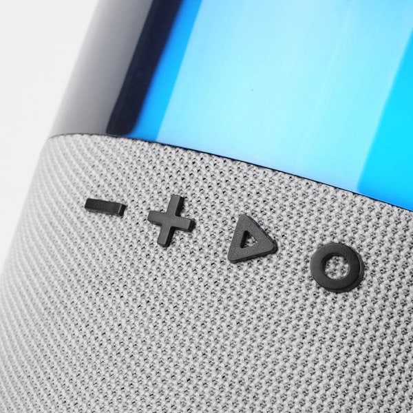 Trådlös Bluetooth-högtalare - Mars Gaming - MS-FLOW - 15W DeepBass - RGB Orbilight 360° - Bluetooth 5.3 Vit