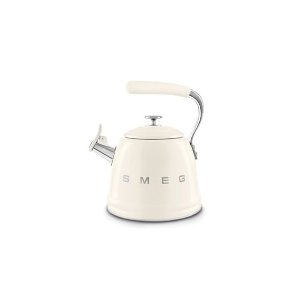 Smeg Kettle med visselpipa 2.3l kräm - WKF01CR grädde