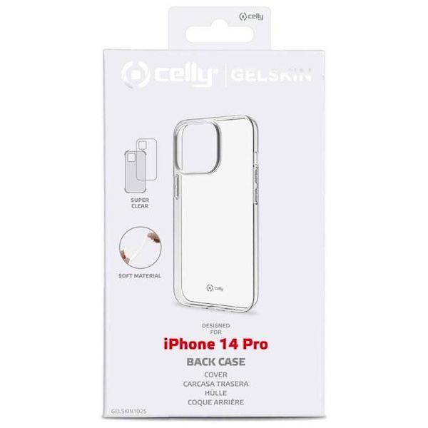 Celly IPH14 Pro Fodral Transparent