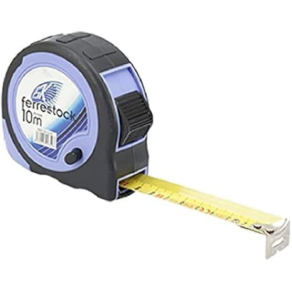 Flexometer - FERRESTOCK - S6500742 - 10 m - 25 mm - Flerfärgad mångfärgad