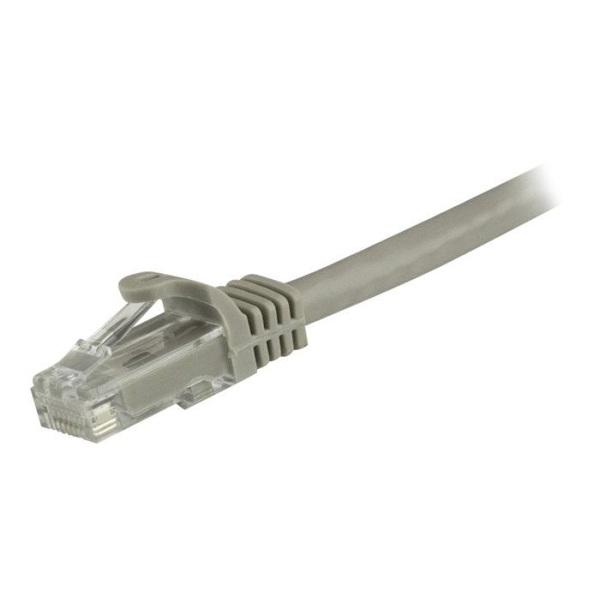 Ethernetkabel Cat 6 - STARTECH - 1,5 m - 100% koppar - RJ-45 - Grå