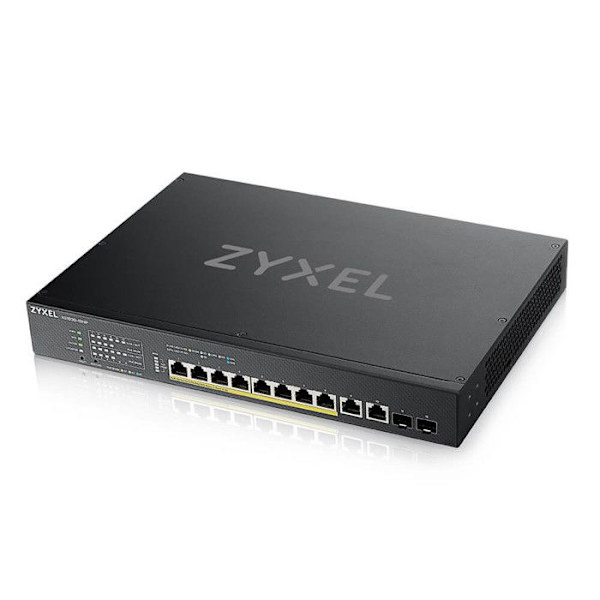 Autonom switch - ZYXEL - XS1930-12HP - 12 portar - 10G koppar - PoE