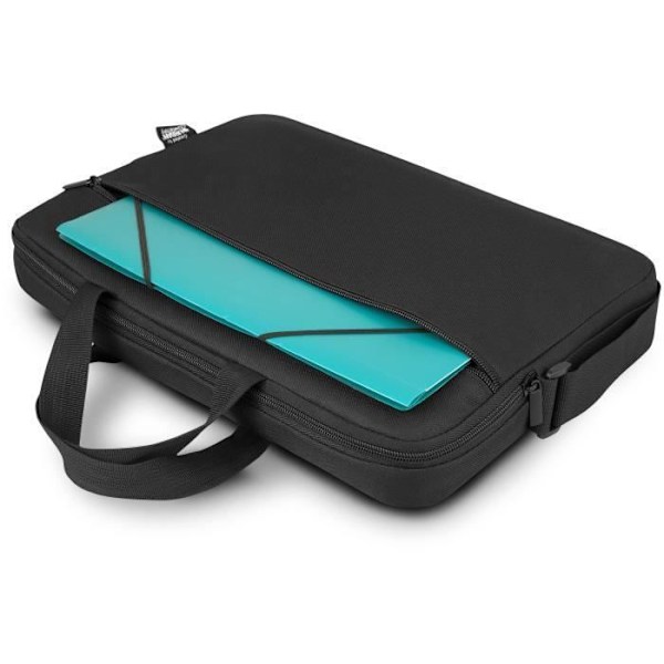 URBAN FACTORY Laptopväska TLS15UF 15,6'' - Integrerad dokumenthållare - 600d vattenavvisande nylon