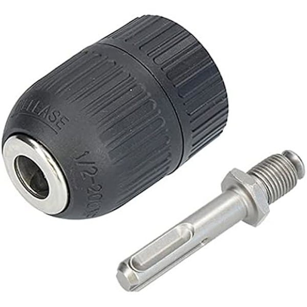 Chuck med nyckel - FERRESTOCK - S6500576 - Metall - 2-13 mm - Optimalt fasthållning av borrkronor