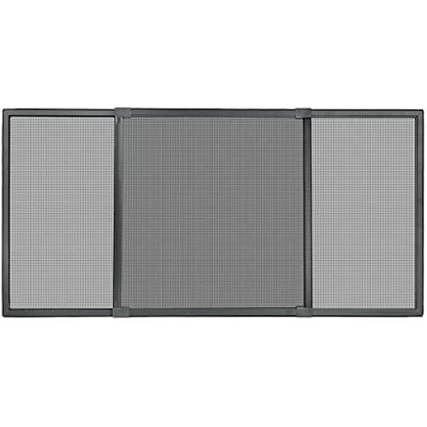 Myggnät - SCHELLENBERG - 50813 - Skjutfönster - Grå aluminium - Justerbar 193x75 cm