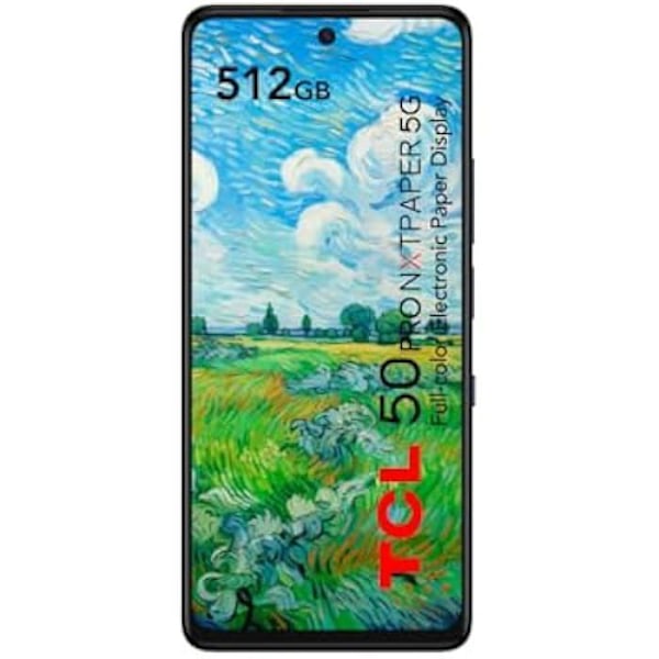 TCL 50 Pro NXTPAPER 5G Smartphone - 6,8 tum - 16 GB - 512 GB - Svart - LTE - Dual SIM