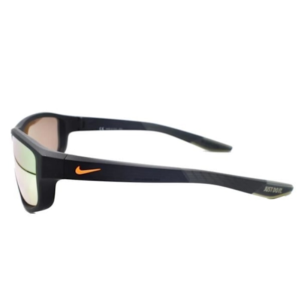 Solsken - Nike - DJ0803 - Grå Matt - Grönt spegelglas - UV-skydd 100% Havane-svart