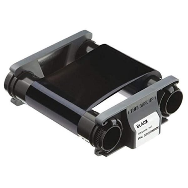 EVOLIS Badgy Printing Ribbon Cassette - Svart / Monokrom