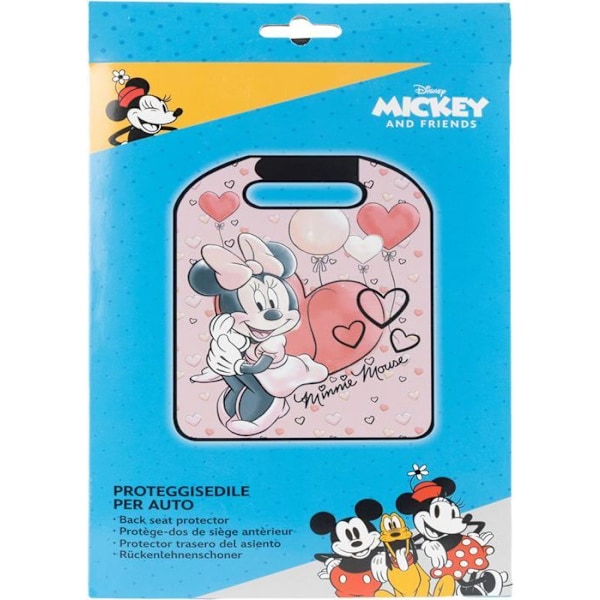 Fyra Fyrkantig Bälte Tataway Skydd för Bilstol i PVC Minnie Mouse