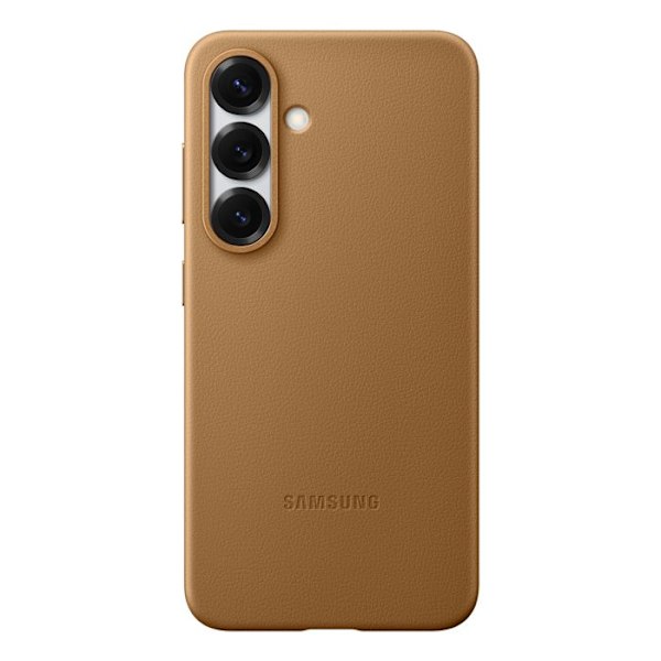 Coque till Samsung Galaxy S25 Original Skinn Kindsuit Samsung Guld Gul