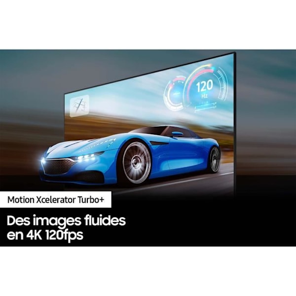 Samsung 75Q70D - 75" (190 cm) QLED TV - 4K UHD 3840x2160 - 120 Hz - Quantum HDR - Gaming HUB - Smart TV - 4xHDMI - WiFi