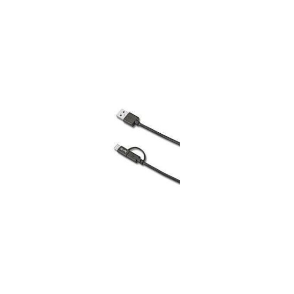 USB-kabel - Celly - USBCMICRO - Micro USB-C - Adapter - Svart