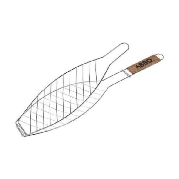 Grill för Fisk i Rostfritt Stål - Märke - Modell - 14 x 58 cm - Vit Vit