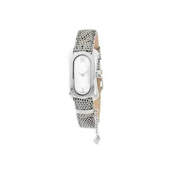 Damklocka - Laura Biagiotti - LB0028-SE - Kvarts - Läder - Ø 18 mm Vit