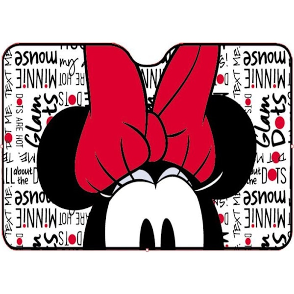 Solskydd fram - Tataway - Minnie - 130 x 70 cm - UV-skydd - Tecknad mönster