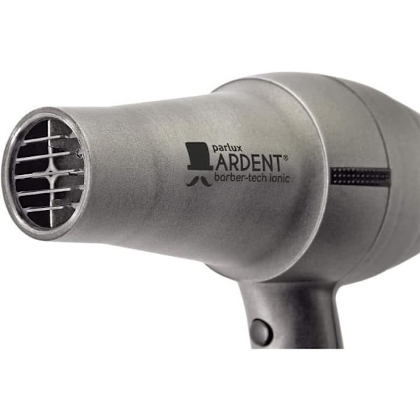 PARLUX Ardent Barber Tech Ionic hårtork - Luftflöde 61 m3/h - 1800 W - Grå Grå