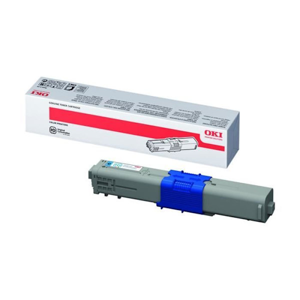 OKI Toner 44469724 - 5 000 sidor - Cyan