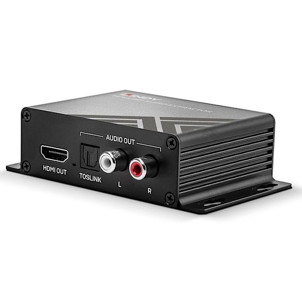 Lindy Audio HDMI Extractor 18G Audio Extractor [HDMI - HDMI] 3840 x 2160 pixlar