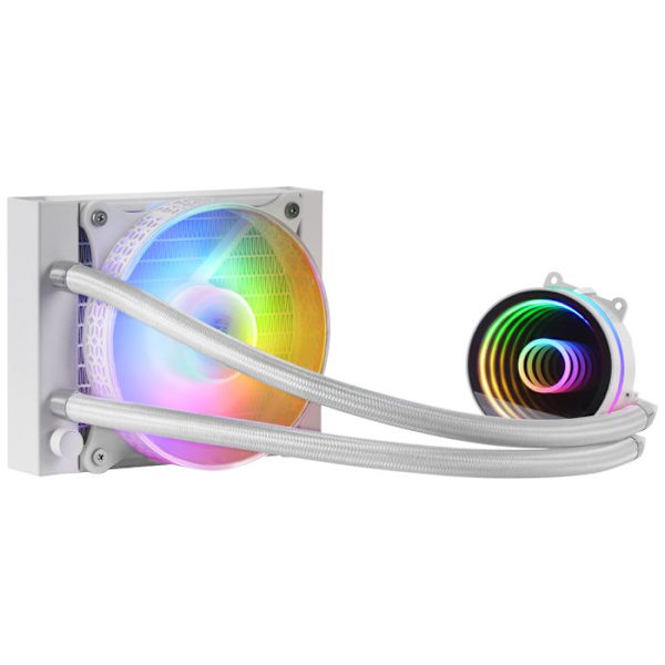 Vattenkylningssats för Mars Gaming ML-One RGB AIO-processor - 120 mm - vit - TU