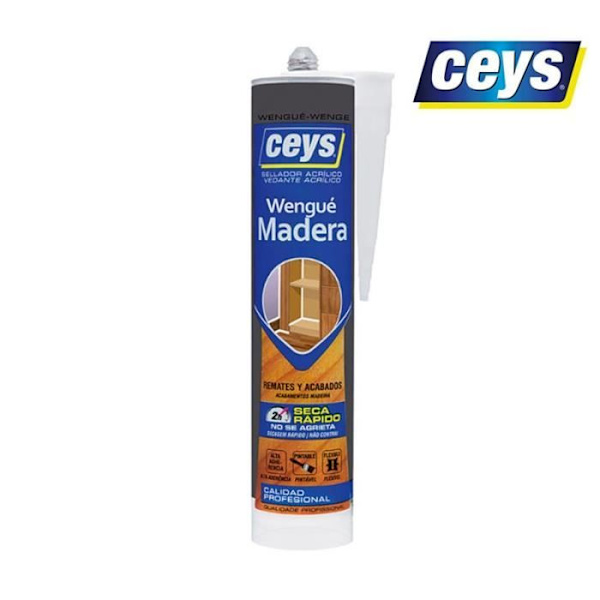 "Träförsegling - CEYS - SELLACEYS - Wengé - 280ml - Elasticitet och flexibilitet" Wenge