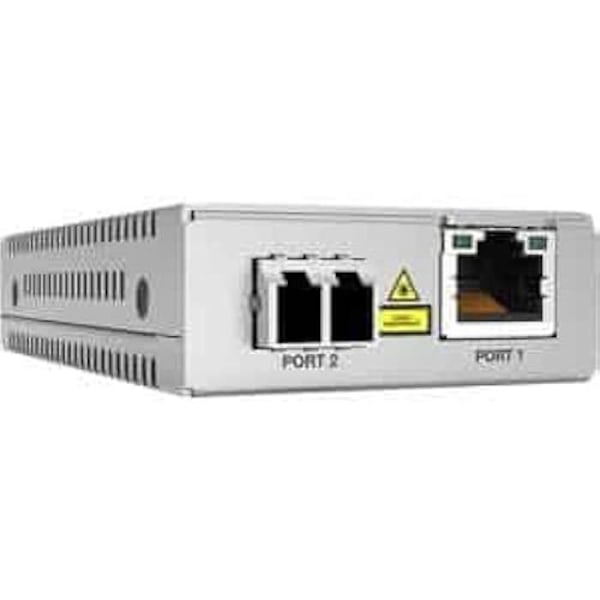 Mediaomvandlare - ALLIED TELESIS - AT-MMC2000/LC-960 - 1000SX-LC till 10/100/1000T - Extern strömförsörjning