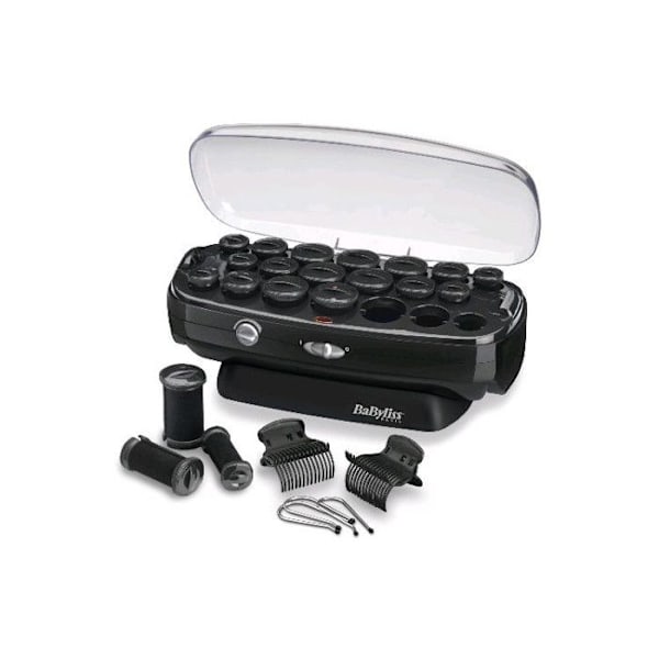 Babyliss RS035E uppvärmda papiljotter - Thermo-Ceramic Rollers SVART papiljol