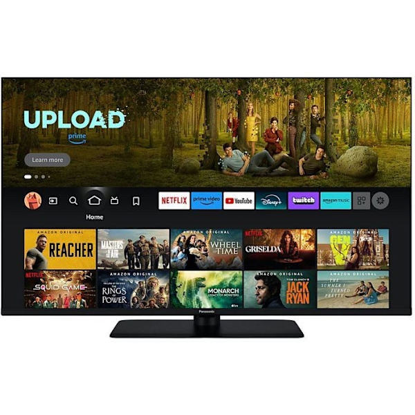 TV - PANASONIC - 43W80AEZ - 43 Tum - 4K Ultra HD - Dolby Vision & Atmos - Smart TV Svart