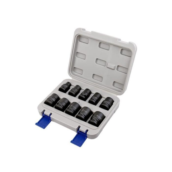 1/2" slaghylsset, 10 delar 167-10-4 Irimo Black