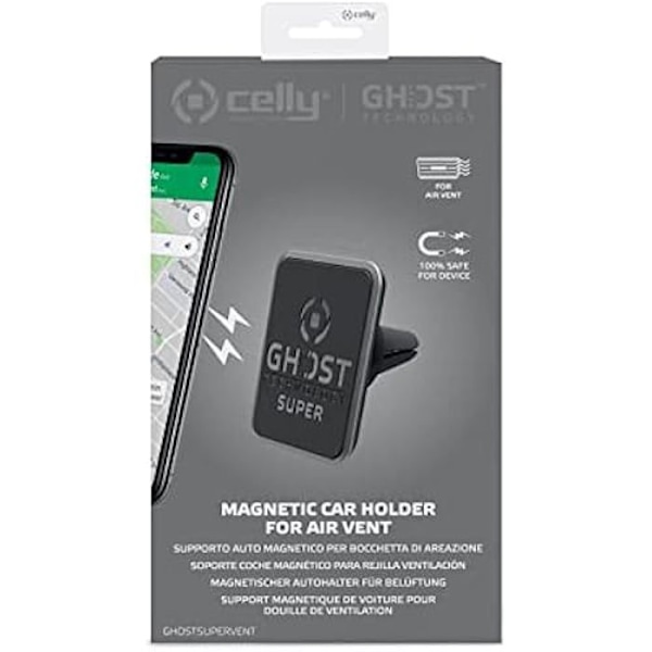 Celly Ghost Super Vent magnetisk smartphonehållare
