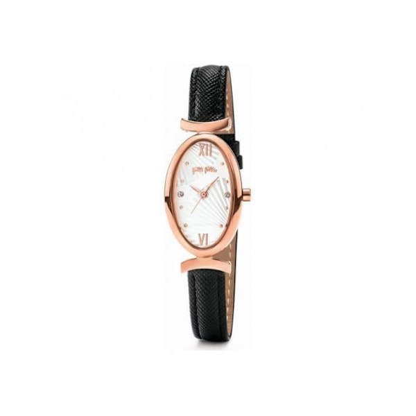 Damklocka - Folli Follie - WF16R031SSN - Läder - Kvarts - Ø 28 mm Vit