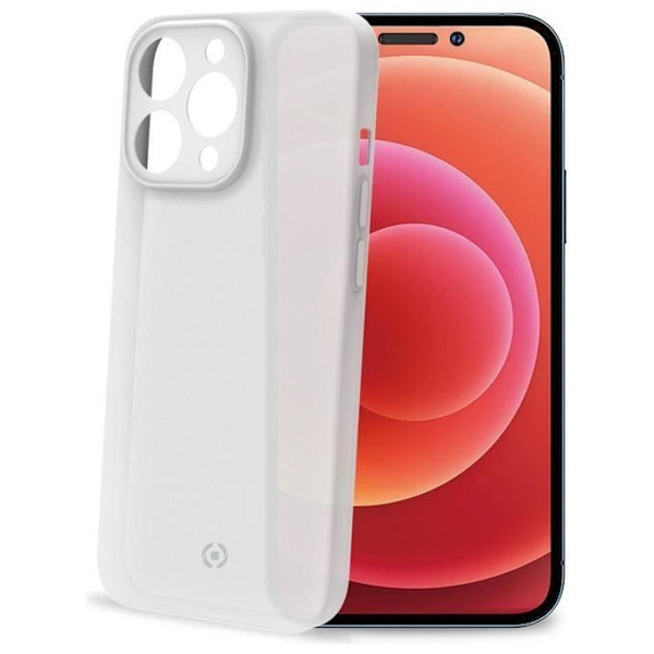 Coque - CELLY - IPH14 Pro - Mjuk - Syntetisk - Vit Vit