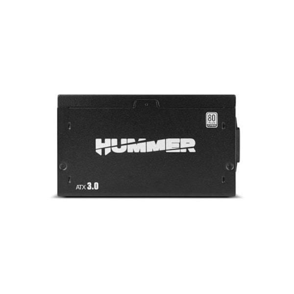 NOX Hummer P 1000W 80 Plus Platinum -NXHUMMERP1000W- 1000W strömförsörjning, ATX, EPS, S-ATA, 3.0 12V, Ultratyst fläkt