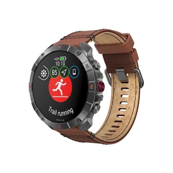 Ansiktsur - POLAR - Grit X2 Pro Titan - Dubbel frekvens GPS - Safirglas - Autonomi 140h titan